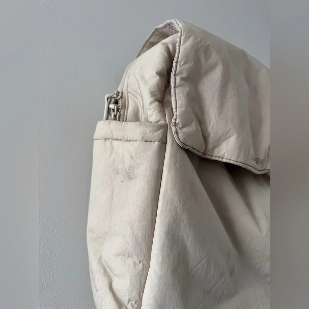 CALPAK Diaper Backpack with Laptop Sleeve in Oatmeal